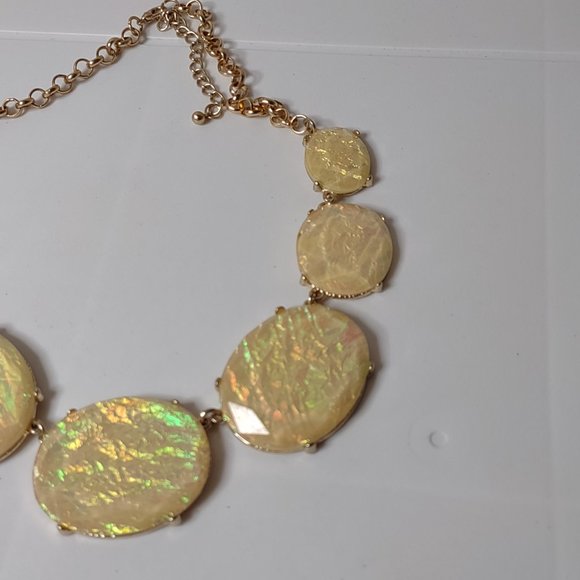 Set Of 3 Colorful Plastic And Metal Necklaces Adjustable 18 To 20 Inches Long - Picture 2 of 14